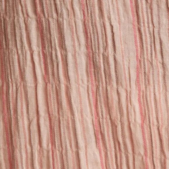 LINE Pari Short Sleeve Relaxed Fit Camp Shirt in Pastel Pink Cotton - Picture 8 of 8